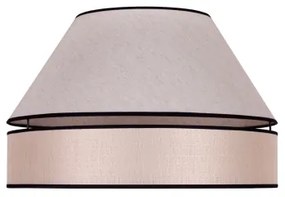 Duolla - Stropné svietidlo AVIGNON 1xE27/15W/230V pr. 50 cm béžová