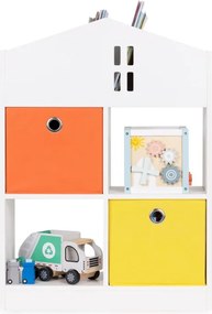 Regálová detská skrinka, domček pre deti, organizér