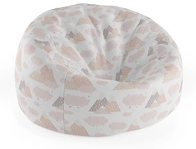 Sablio Sedací vak Cocoon Detské piramídy - 115 x 75 cm x 45 cm