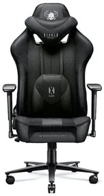 Látkové herné kreslo Diablo X-Player 2.0 Normal Size: čierne Diablochairs
