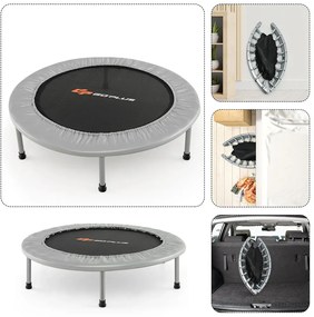 Trampolína 95 cm, sivá