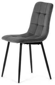 Súprava jedálenských stoličiek CT-281 GREY4, 4 ks