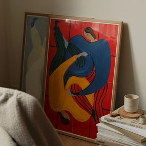 Moikka Plagát Hold You Red by Sofia Lind 50x70 cm