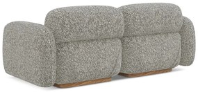 Sivá pohovka 190 cm Ailani – Makamii