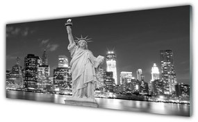 Obraz na akrylátovom skle Socha slobody new york 125x50 cm