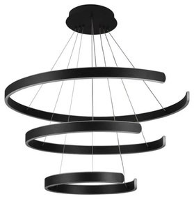 LED Stmievateľný luster na lanku LED/220W/230V 3000-6500K + diaľkové ovládanie