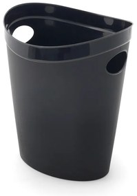 Čierny odpadkový kôš na papier Addis Flexi, 27 x 26 x 34 cm