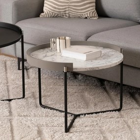 Skladací stôl Mandy Athracite, 2 ks