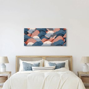 Obraz - Japonské vlny (120x50 cm)