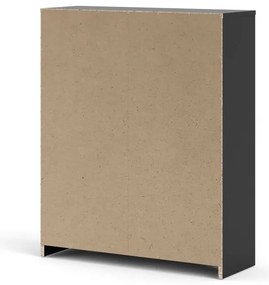 Čierna výklopná skrinka na topánky Shoes – Tvilum