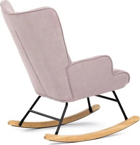 Hojdacie kreslo ružové AK-371 PINK2