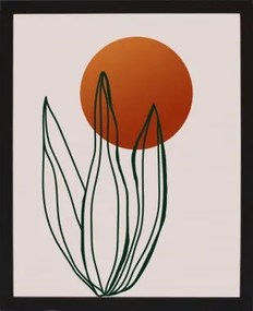 Zarámovaný obraz Feng shui I, 24x30 cm%