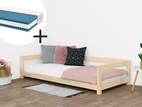 Jednolôžková posteľ STUDY 120x200 cm + matrac METROPOLIS