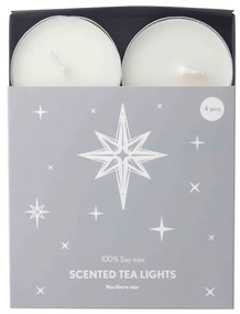 Pluto Design Vonné čajové sviečky – set 4 ks