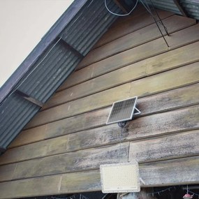 LED Vonkajší solárny reflektor LED/30W/3,2V 4000K biela + DO