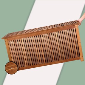 InternetovaZahrada Drevený úložný box 350 L - agát
