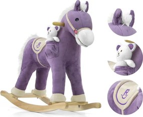 Hojdací koník Pony fialový