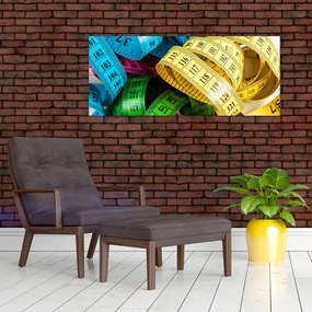 Obraz farebných metrov (120x50 cm)