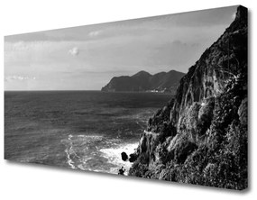 Obraz na plátne More hory príroda 100x50 cm