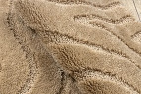 Sada kúpeľňových koberčekov SUPREME WAVES vlny, béžová