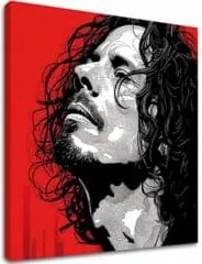 Chris Cornell obraz na plátne - Rocková vášeň