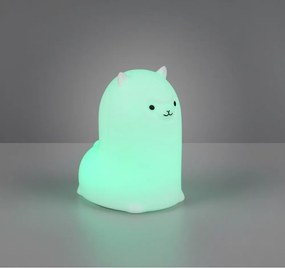 Biele detské nočné svietidlo Paky – Reality