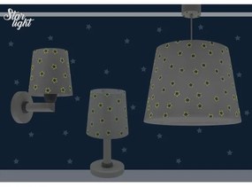 Dalber 82211B - Detská lampička STAR LIGHT 1xE14/40W/230V biela
