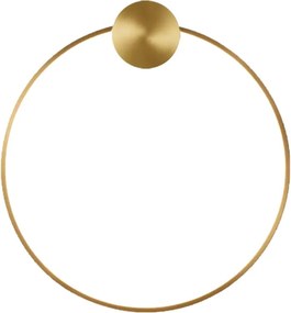 Toolight Toolight, LED nástenné svietidlo 40cm 17W 4000K APP1388-CW, zlatá matná, OSW-00912