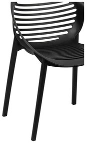 Čierne záhradné kreslo Bonami Essentials Joanna