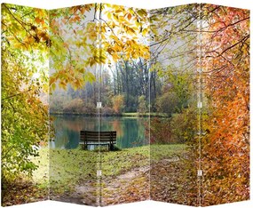 Paraván - Rybník (210x170 cm)