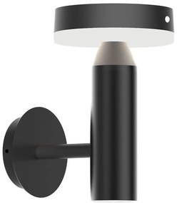 Zuma Line WT33611 - LED Solárna nástenná lampa CARLI LED/4,5W/2000mAh IP44 čierna WT33611