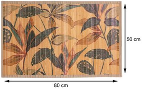 Predložka do kúpeľne Palawan, 50x80 cm, viacfarebná
