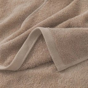 Goldea detský froté uterák - hasiči na hnedej 30 x 50 cm