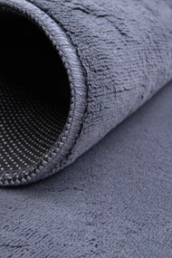 Protišmykový koberec PLUSH tmavosivý