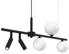 Luster na lanku SIRIO 5xG9/25W/230V čierna