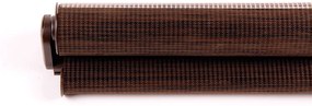 FEXI Roleta Deň a noc, Origin horká čokoláda, C 003 Šírka rolety: 30 cm, Výška rolety: 150 cm, Strana a farba mechanizmu: Ľavá - Hnedá