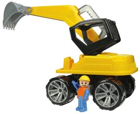 Lena Auto Truxx bager s figúrkou plast 44cm 24m + 04401