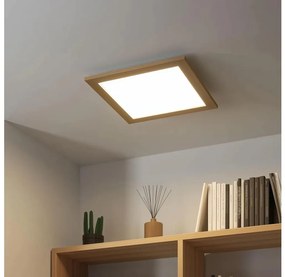 Eglo - LED Stm. prisadený panel POZZALLO LED/21W/230V 2700-6500K hnedá + DO