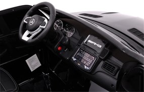 RAMIZ Elektrické autíčko Mercedes AMG GLS63 - čierne