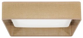 Brilagi - LED Stropné svietidlo VELVET SQUARE LED/24W/230V hnedá