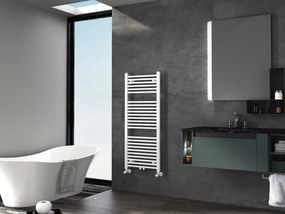 Cerano Lincoln, vykurovacie teleso 1200x500mm, 366W,  rozteč pripojenia D5/450 mm, biela matná, CER-CER-429580