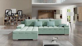 Rohová sedačka Kanton, Dostupné poťahy: Magic Velvet 2227 + Magic Velvet 2227 + Evo 30, Strana: ľavá