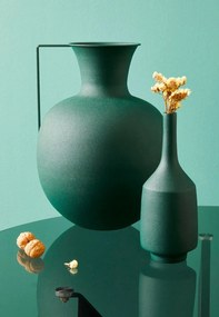 Dekoratívna váza kaskos zelená MUZZA