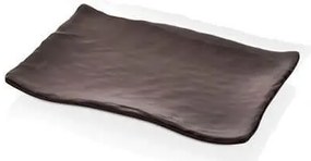 KULSAN TERRA MELAMÍNOVÝ TANIER 19X13,5CM TMAVOHNEDÝ