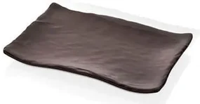 KULSAN TERRA MELAMÍNOVÝ TANIER 19X13,5CM TMAVOHNEDÝ
