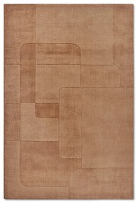 Hnedý ručne tkaný vlnený koberec 160x230 cm Charlotte – Villeroy&amp;Boch
