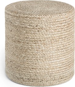 Hanse Home Sedací vak LOOMA POUF 106235 Beige/Grey - 40x40 cm