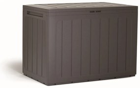 Záhradný box, 190 l, II, tmavo hnedá