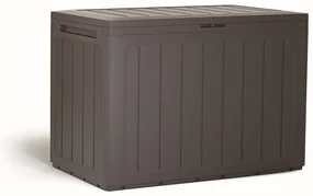 Záhradný box, 190 l, II, tmavo hnedá