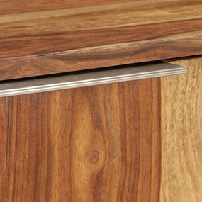vidaXL TV stolík, sheeshamové drevo s medovým odtieňom 118x30x40 cm